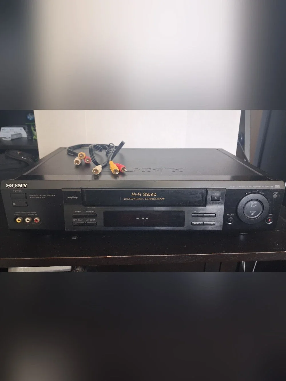 Sony SLV-778HF VHS VCR 4 Head Video Cassette Recorder HiFi WORKING
